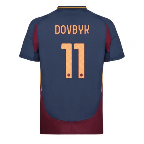 AS Roma Artem Dovbyk #11 Rezervni Dres 2024-25 Kratak Rukav